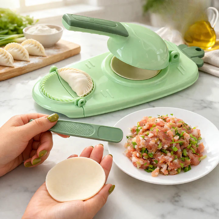 2-in-1 Dumpling Mould Press Seal Maker Filling Spatula 1