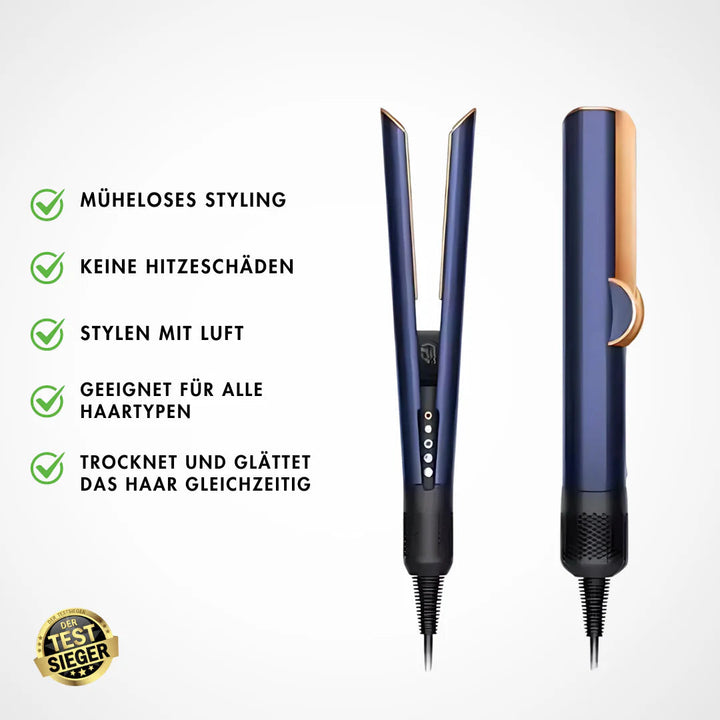 2-in-1 Hair Dryer Straightener | Dries and Styles in One Step | Low-Damage Airflow Technology for All Hair Types