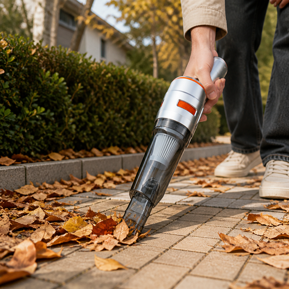 2-in-1 Leaf Blower & Vacuum | Toggle Between Blow and Vacuum Modes | Lightweight, Ergonomic Design for Longer Use