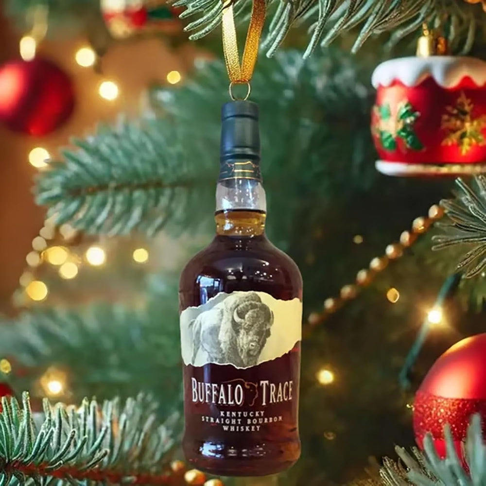 24 Piece Whiskey Bourbon Advent Calendar Mini Bottle Ornaments