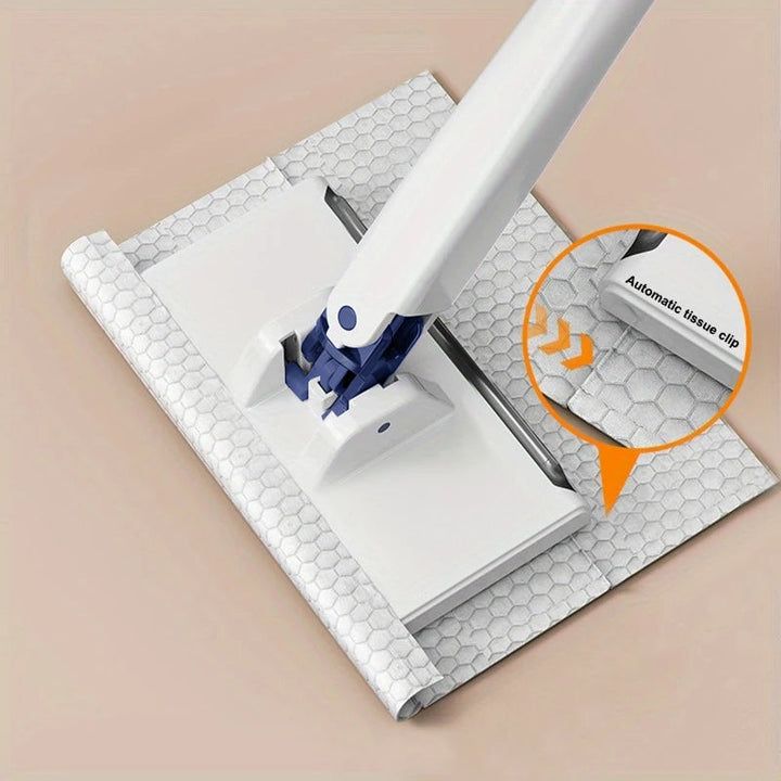 360 Rotating Mini Mop Automatic Cloth Clip Lightweight