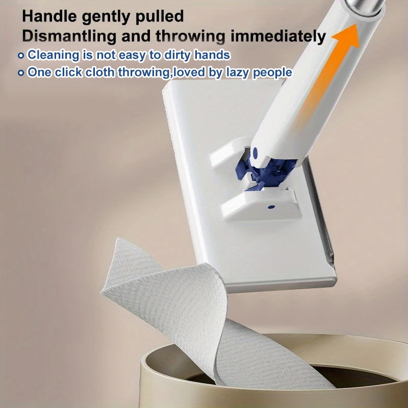 360 Rotating Mini Mop Automatic Cloth Clip Lightweight