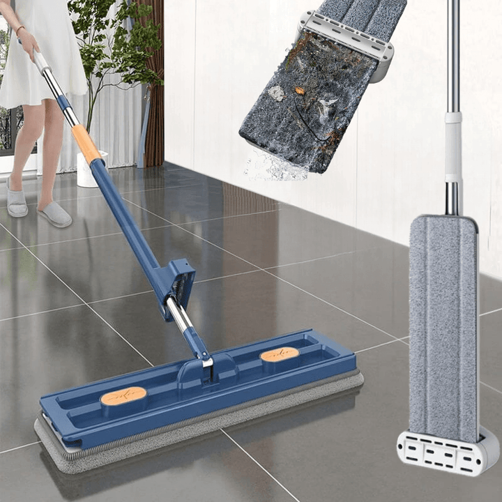 360 Spin Mop Microfiber Head Stainless Steel with Effortless Wringing