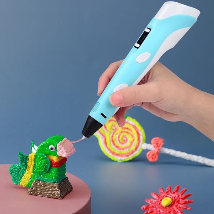 3D Printing Pen for Kids & Adults | Adjustable Temperature & Speed Control | 50m Eco-Friendly PLA Filament Included