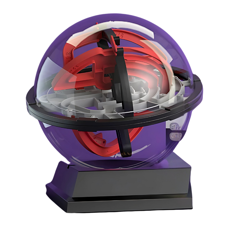 3D Spherical Maze Puzzle Ball Four Difficulty Levels
