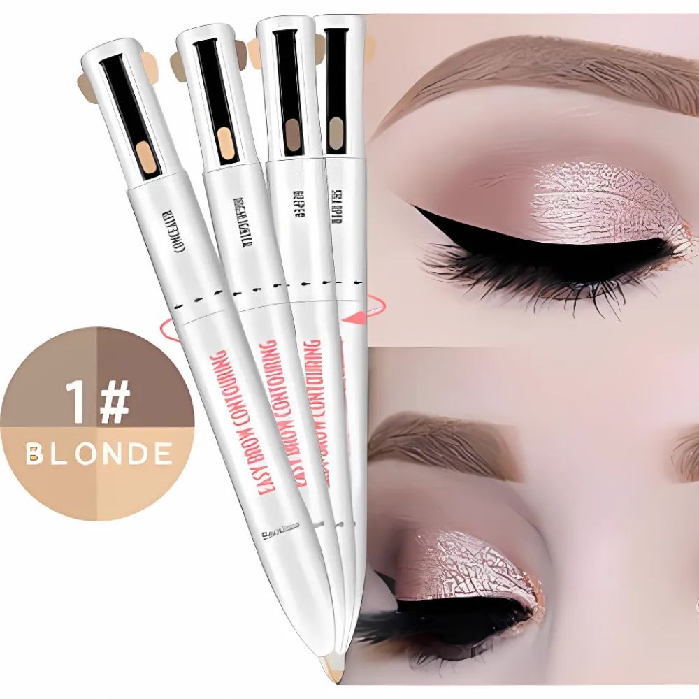4-in-1 Eyebrow Pen | Shapes, Fills, Conceals & Highlights Brows | Waterproof, Smudge-Proof, Long-Lasting All-Day Wear