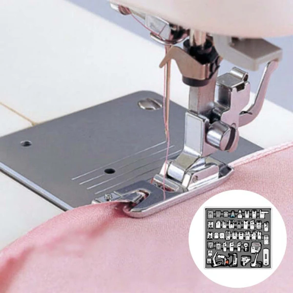 42 Piece Presser Foot Set Low Shank Sewing Machine Feet