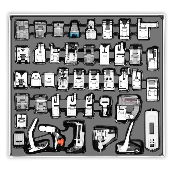 42 Piece Presser Foot Set Low Shank Sewing Machine Feet