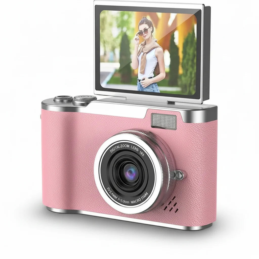 Digital Camera 4K | 48MP Resolution, 8X Zoom & 180° Flip Screen | Compact Camera for Photos, Video & Everyday Travel 1