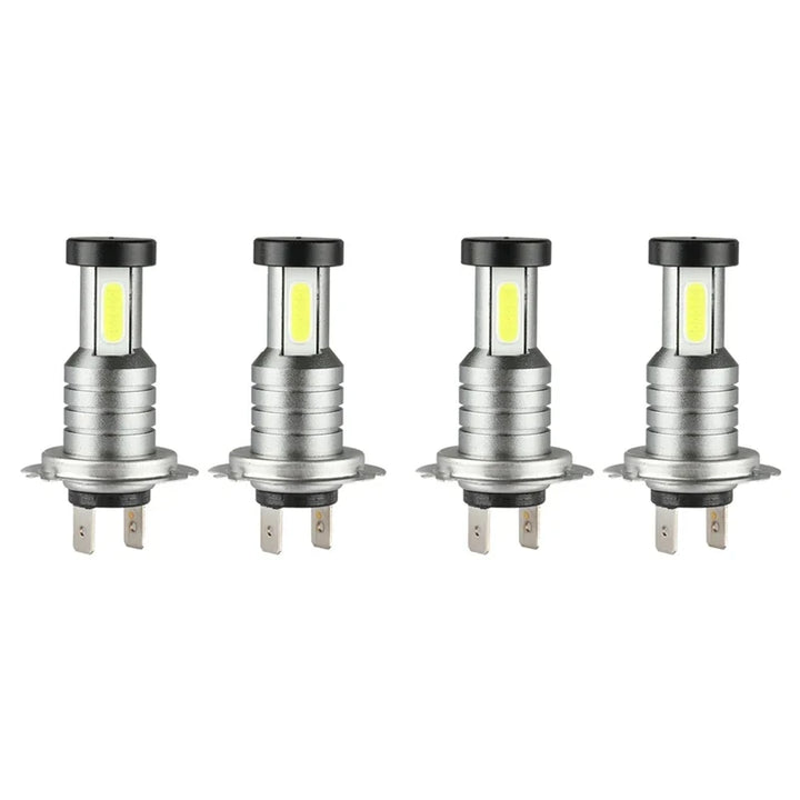 4x H7 LED Headlight Bulb Kit 30000LM Waterproof 6000K
