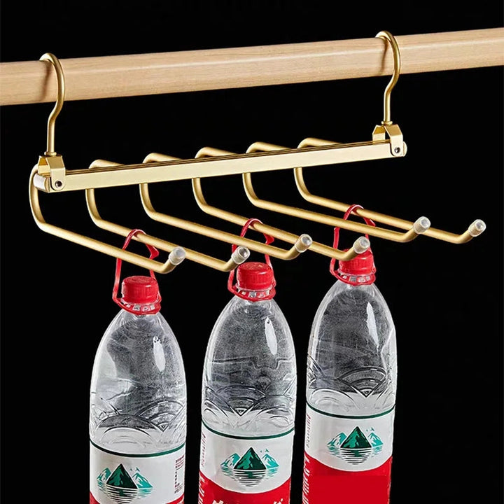 6-Tier Pants Hanger Organizer | Six Arms That Swing Out