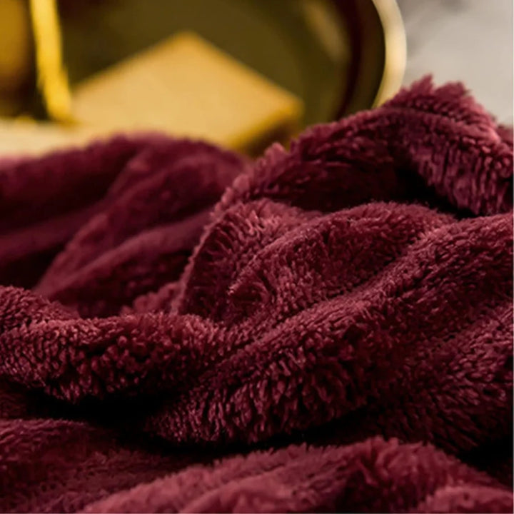Fleece Duvet Cover Set | Plush-Style Winter Bedspread with Matching Pillowcases | Soft, Warm &amp; Machine Washable 12