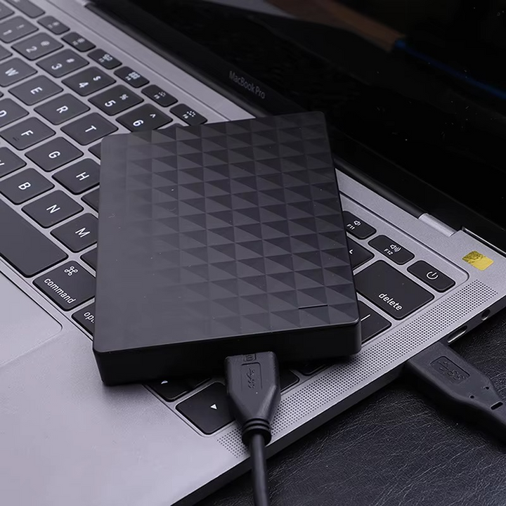 64GB External Hard Drive USB 3.0 Plug and Play Backup