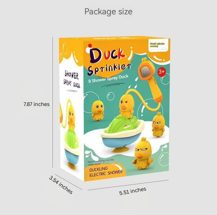 Bath Toy Water Pump Set ABS | Detachable Hose, Multiple Spray Modes | Suction Cup Base for Bath or Sink Play Time 7