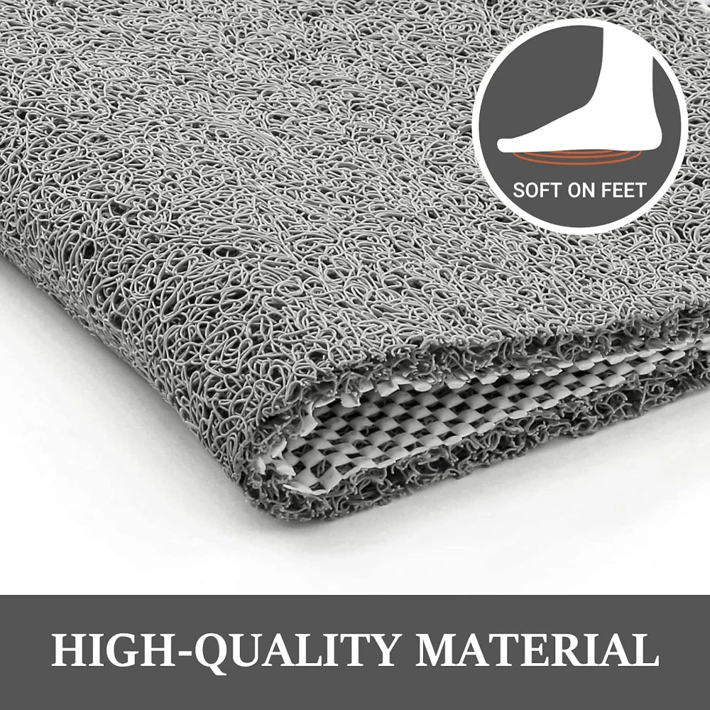Non Slip Shower Bath Mat Quick Dry Water-Permeable Rug 10