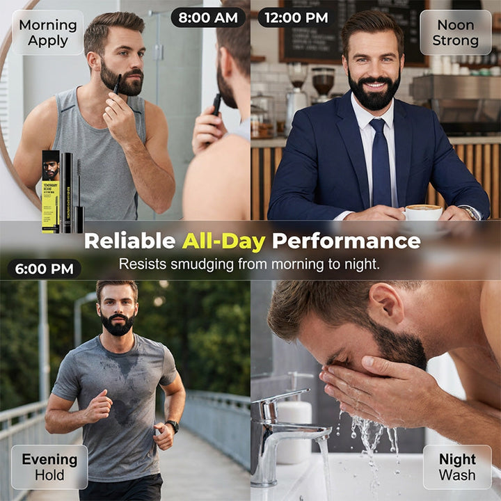 Mens Beard Eyebrow Colour Enhancer Grey Coverage Gel 12 ml 7