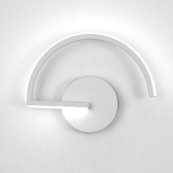 LED Wall Light Arc Design | Aluminium Hardwired Fixture | Soft Halo Glow for Bedrooms, Hallways &amp; Living Rooms 14