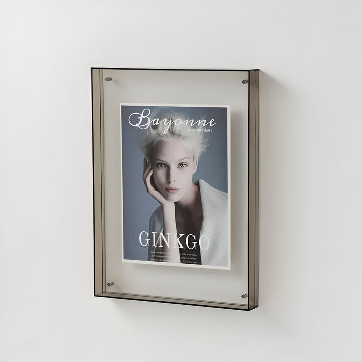 Acrylic Picture Frame | Float Mount With Fluorescent Edges