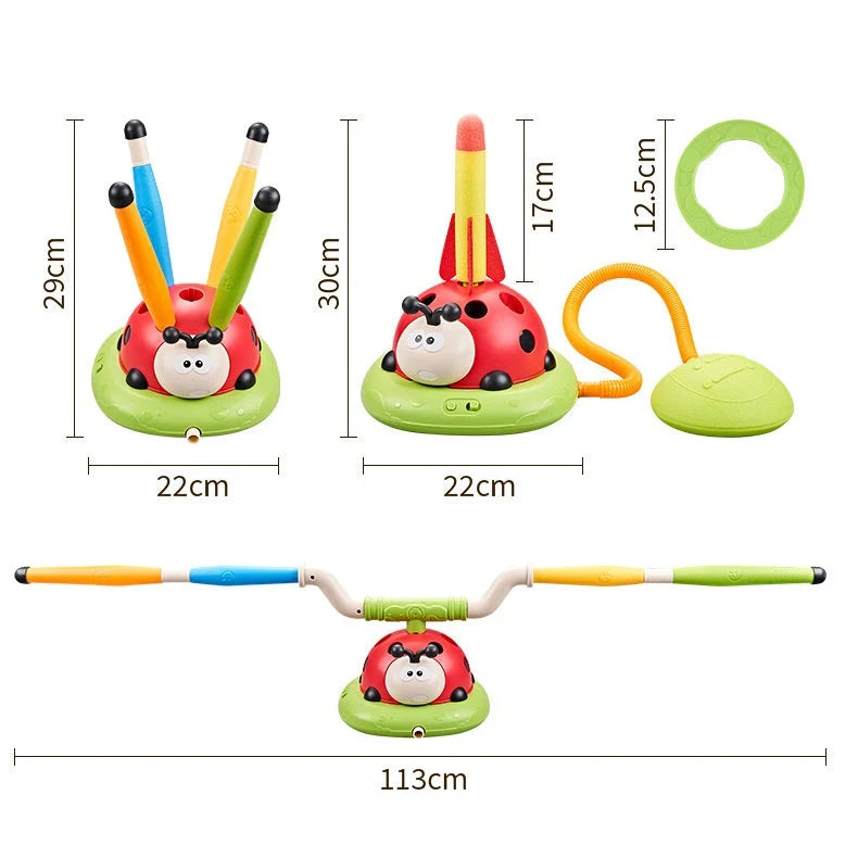 Active Play Set | Rotating Arms, Weighted Floor Base