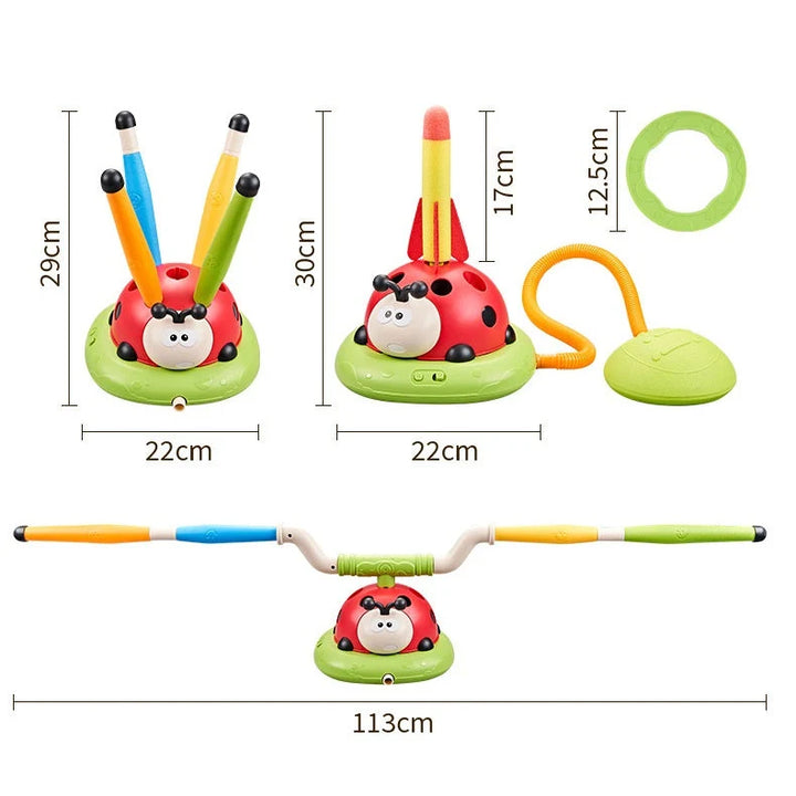 Active Play Set | Rotating Arms, Weighted Floor Base