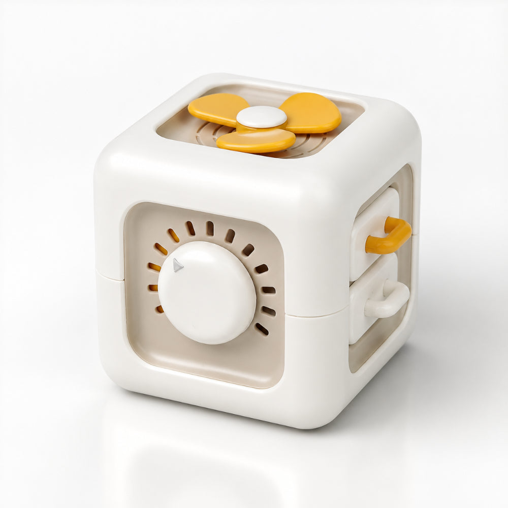 Activity Cube Sensory Toy | Twist, Press, Slide & Turn Multi-Sided Design | Fine Motor & Hand-Eye Coordination Toy 2