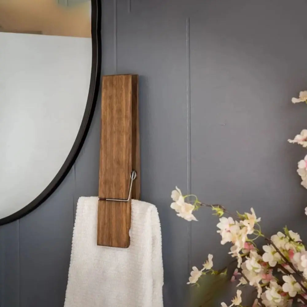 Adhesive Towel Clip | Oversized Peg With A Sprung Jaw