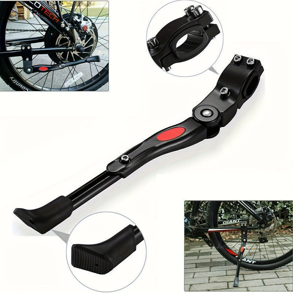 Adjustable Bicycle Stand | Aluminium Side Kickstand 32-37cm