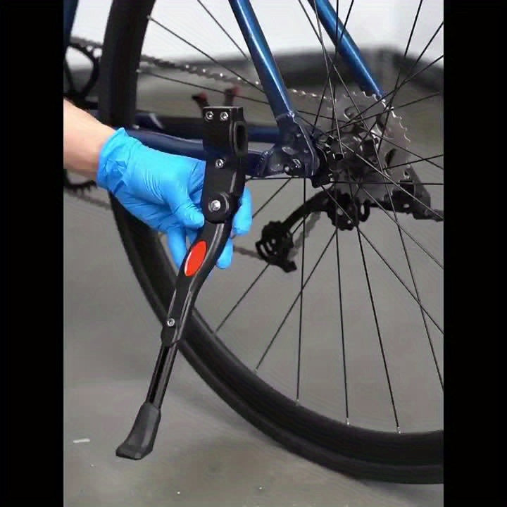 Adjustable Bicycle Stand | Aluminium Side Kickstand 32-37cm
