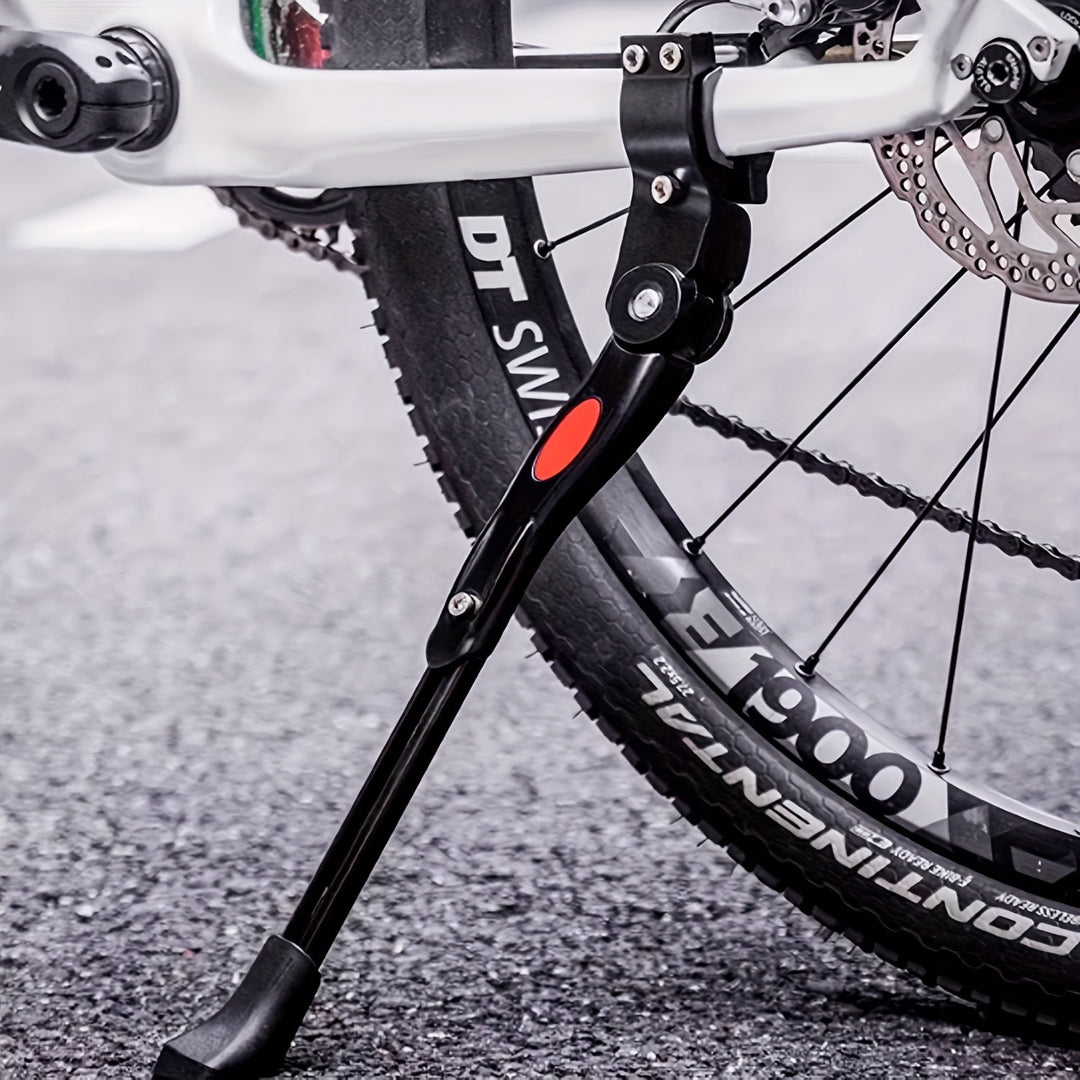 Adjustable Bicycle Stand | Aluminium Side Kickstand 32-37cm