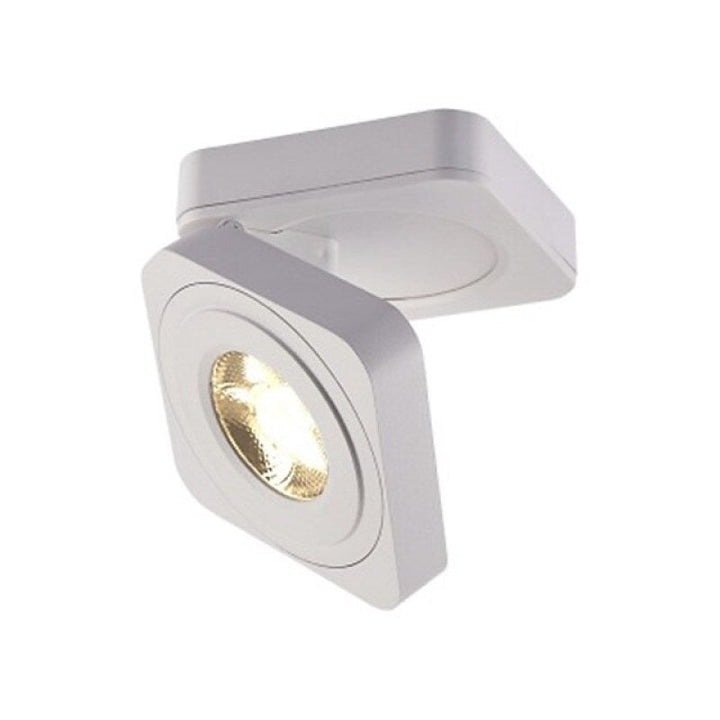 Adjustable Ceiling Light | Folding Head On A Slim Plate