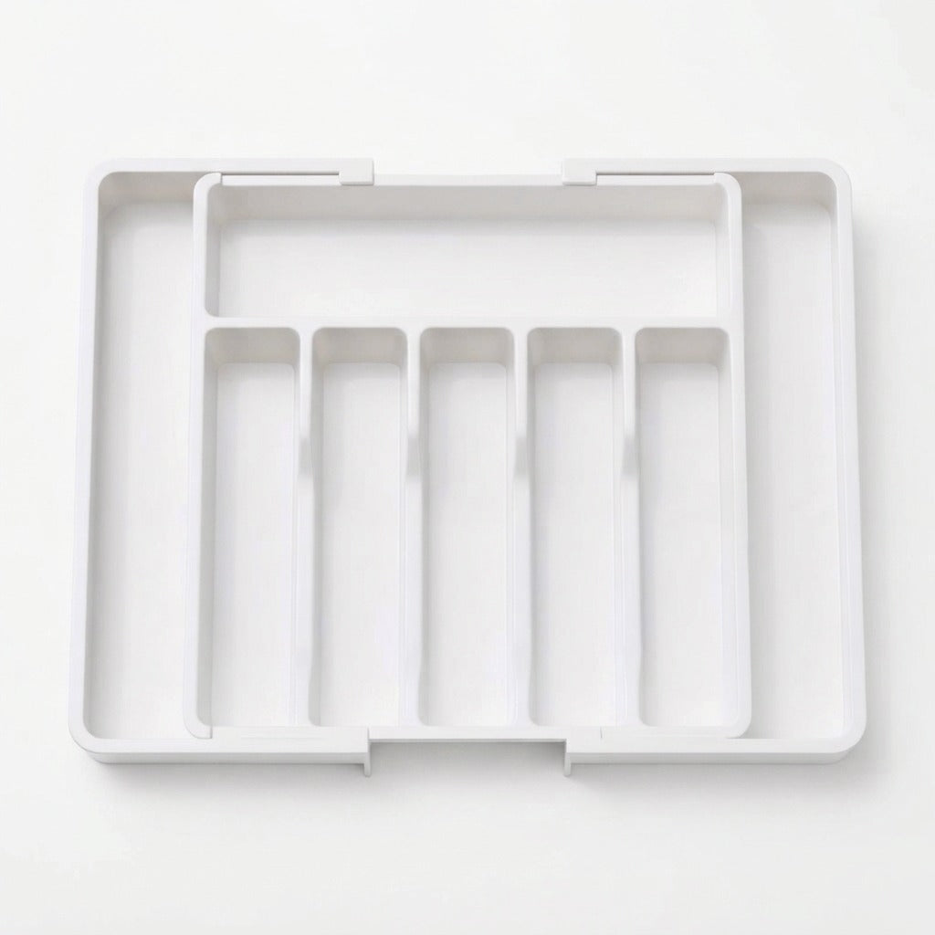 Adjustable Drawer Organiser Expandable Divided with Non-Slip Base