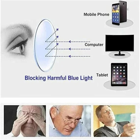 Adjustable Focus Reading Glasses | Dial-Controlled Lenses for Near and Far Vision | Lightweight TR90 Flexible Frame