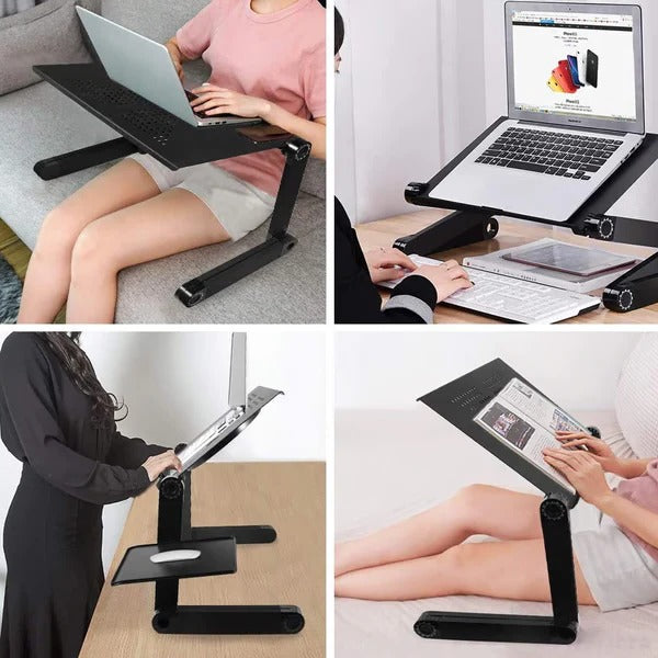 Adjustable Laptop Stand Foldable Aluminium with Cooling Ventilation