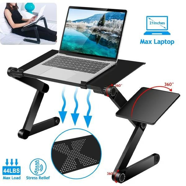 Adjustable Laptop Stand Foldable Aluminium with Cooling Ventilation