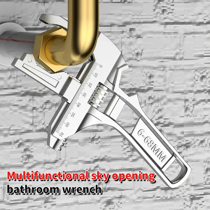 Adjustable Universal Wrench Large Opening Quick-Adjust