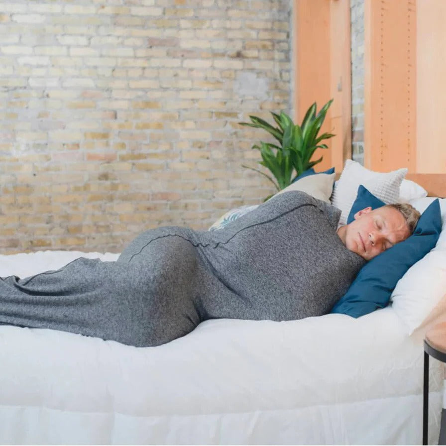 Adult Swaddle Blanket | Full-Body Gentle Compression Wrap | Breathable Design Supports Relaxation and Restful Sleep