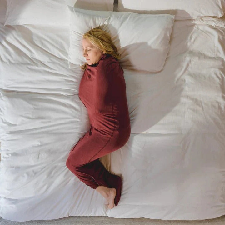 Adult Swaddle Blanket | Full-Body Gentle Compression Wrap | Breathable Design Supports Relaxation and Restful Sleep