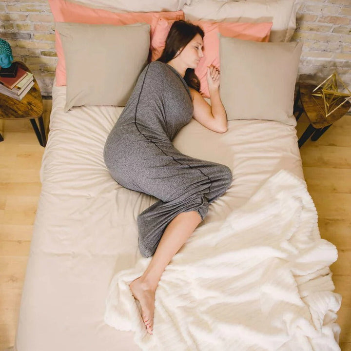 Adult Swaddle Blanket | Full-Body Gentle Compression Wrap | Breathable Design Supports Relaxation and Restful Sleep