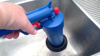 Air Pressure Drain Unblocker Plunger Kit | Multi-Head Attachments for Sinks, Toilets and Pipes | No Chemicals Needed