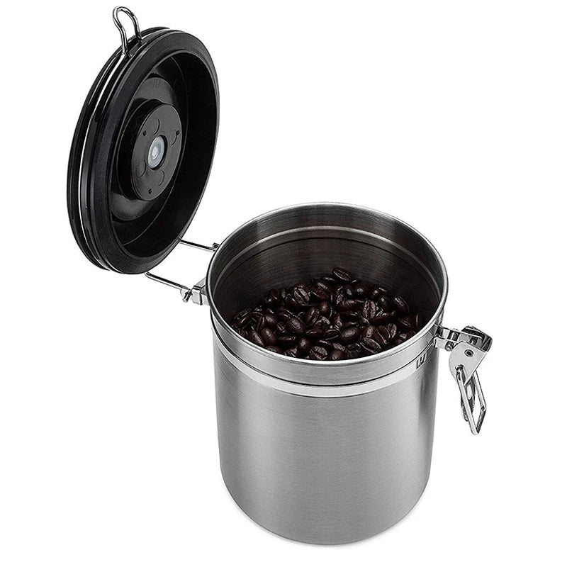 Airtight Coffee Container | Clamp Lid Storage Canister