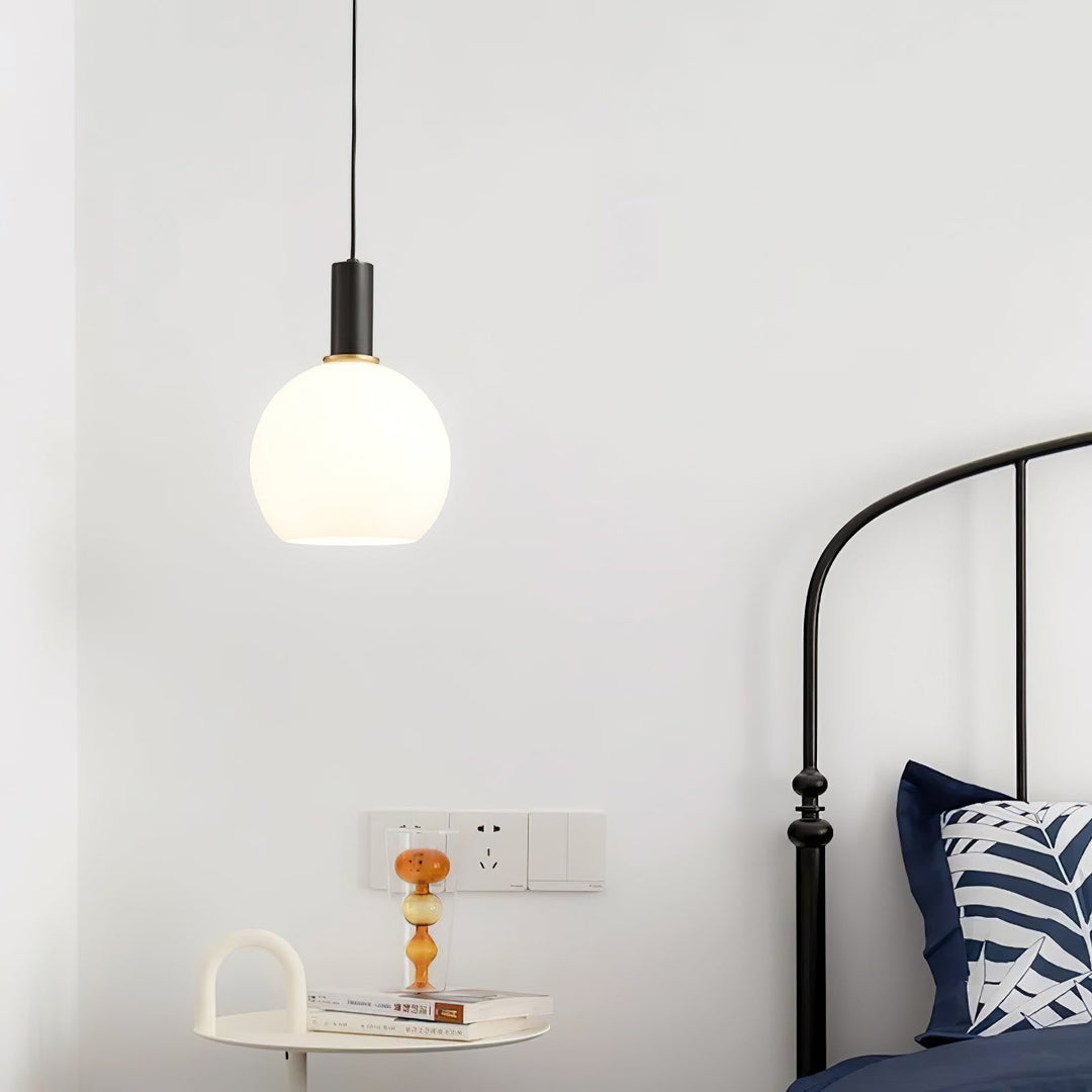 Glass Pendant Ceiling Light E27 Fitting Adjustable Cord 8