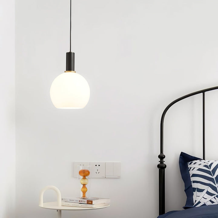 Glass Pendant Ceiling Light E27 Fitting Adjustable Cord 8