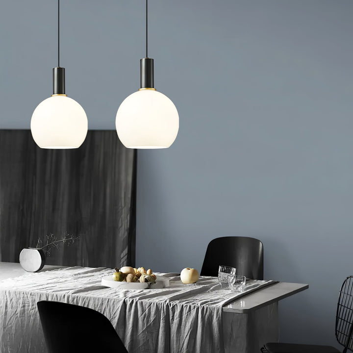 Glass Pendant Ceiling Light E27 Fitting Adjustable Cord 10