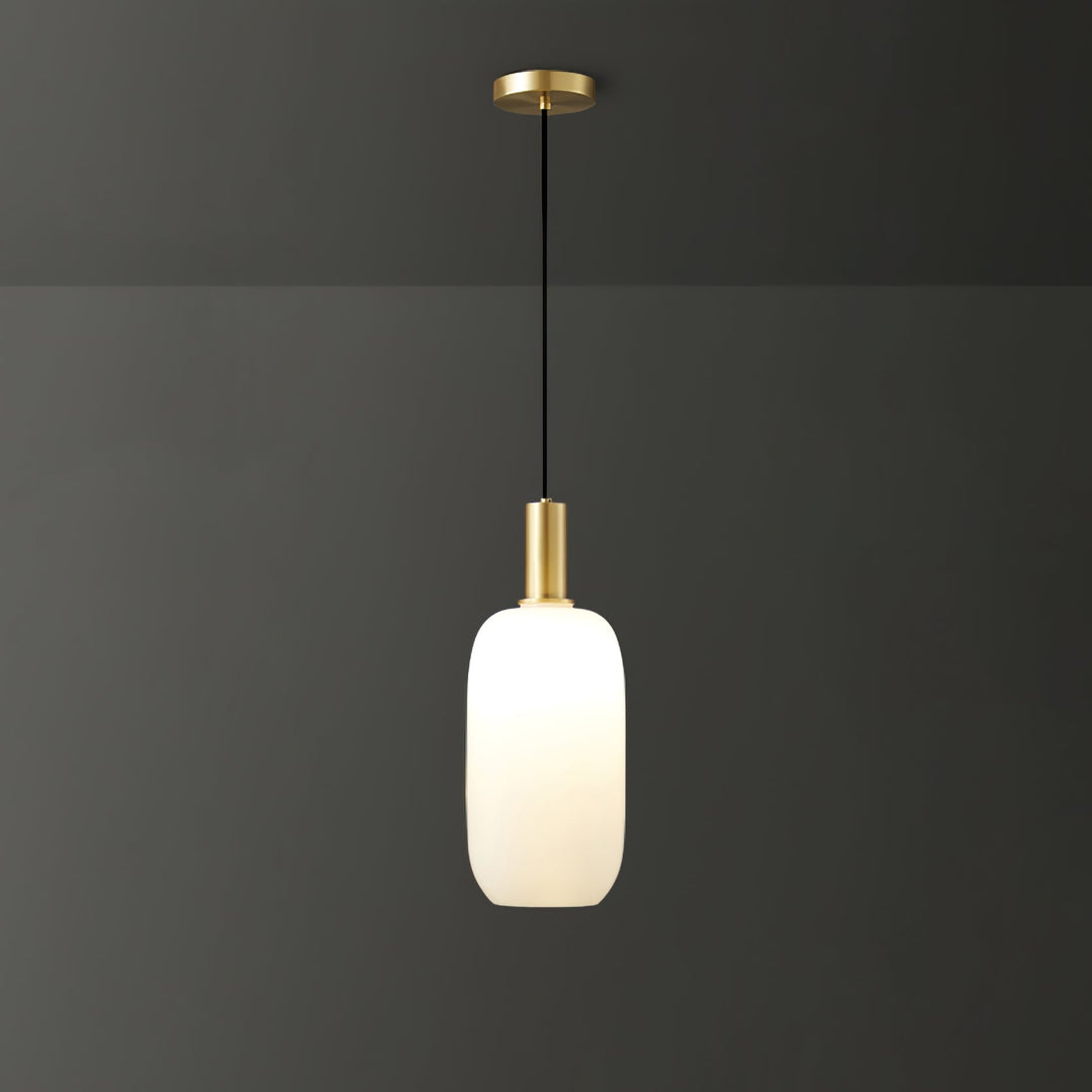 Glass Pendant Ceiling Light E27 Fitting Adjustable Cord 12