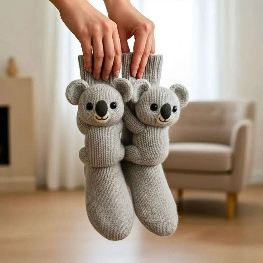 Animal Print Socks | Warm &amp; Cosy Comfort