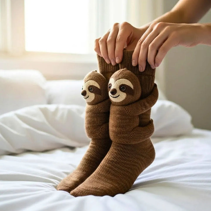 Animal Print Socks | Warm &amp; Cosy Comfort