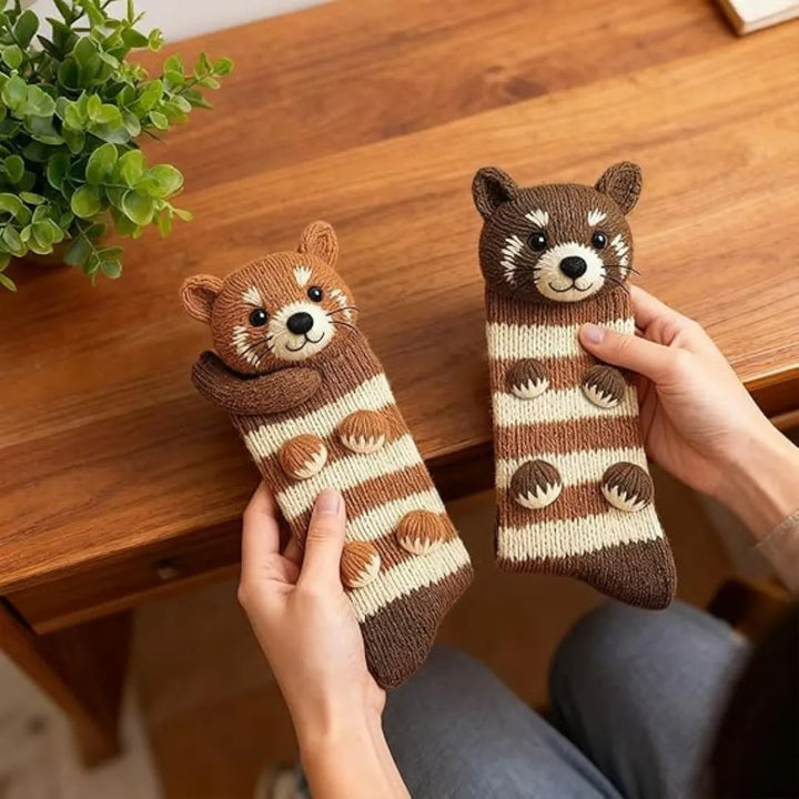 Animal Print Socks | Warm &amp; Cosy Comfort