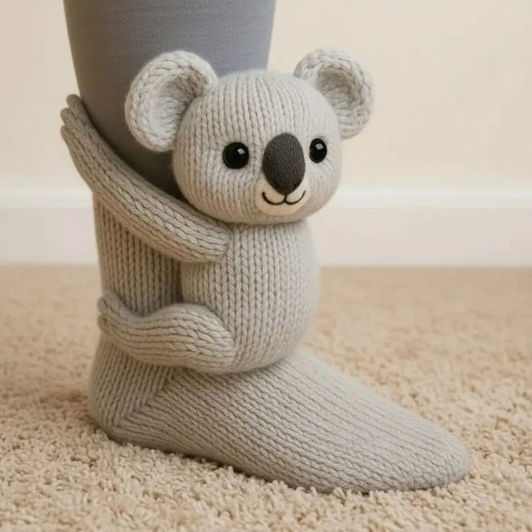 Animal Print Socks | Warm &amp; Cosy Comfort