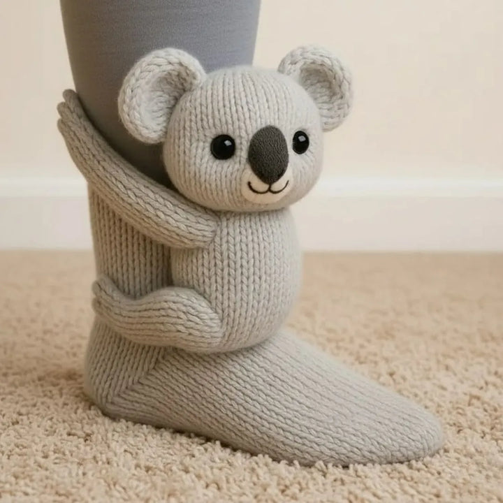 Animal Print Socks | Warm &amp; Cosy Comfort