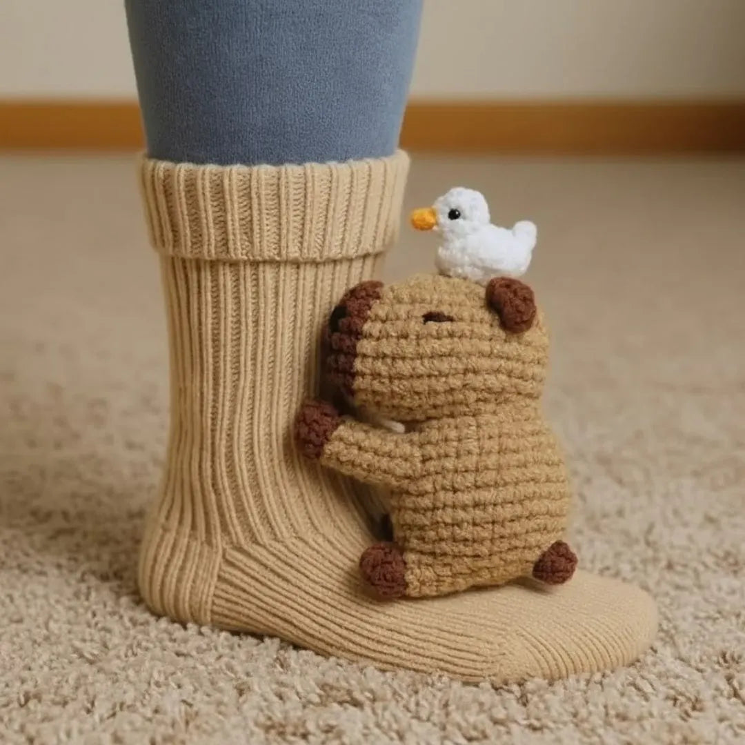 Animal Print Socks | Warm &amp; Cosy Comfort